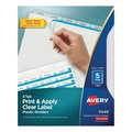 Avery Dennison Divider, Index Maker, 5Tb, PK5 11449